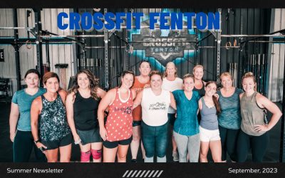 CrossFit Fenton Newsletter Sep 2023