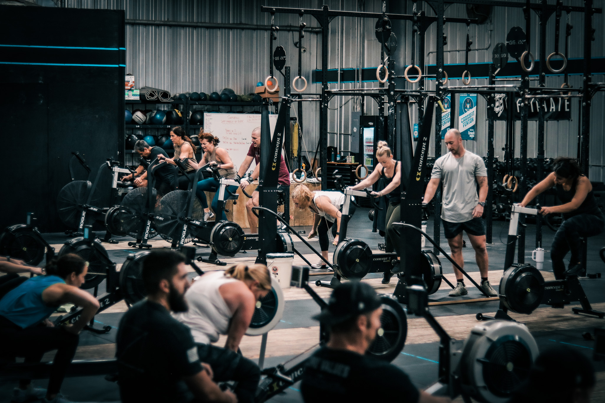 CrossFit gym training floor a short drive from Grand Blanc, MI
