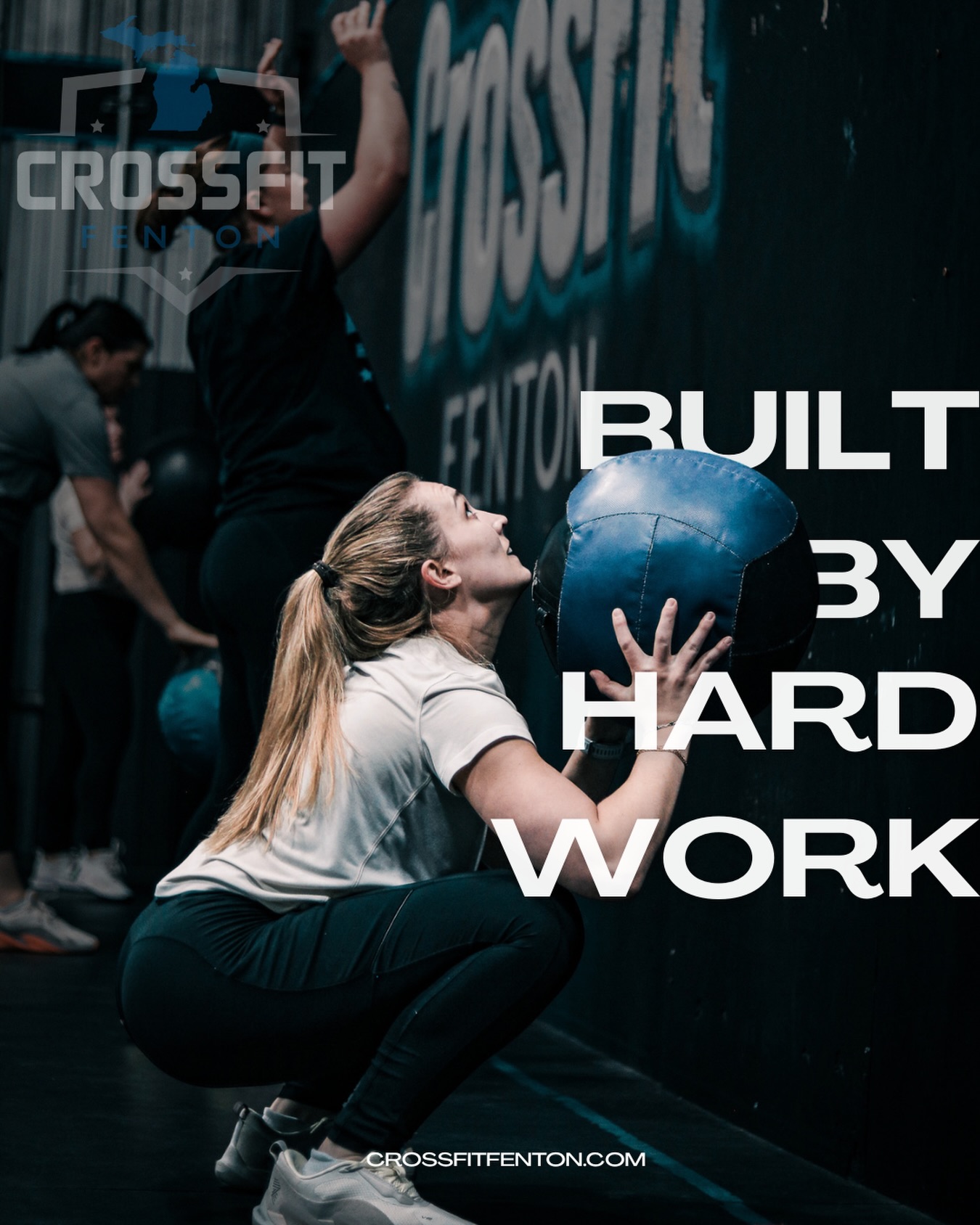 Member lifting at the CrossFit gym near Grand Blanc, MI