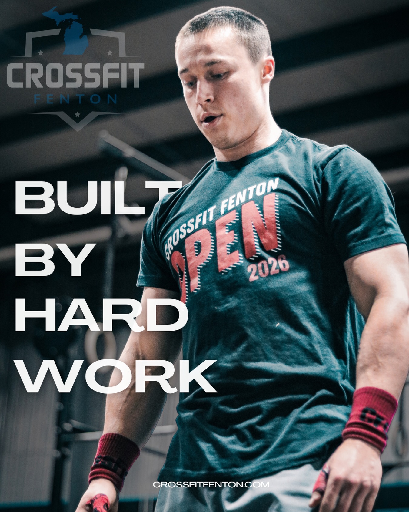 Athlete training on the rig at the CrossFit box serving Grand Blanc, Michigan